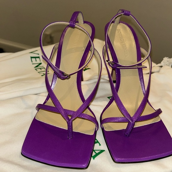 Bottega Veneta Shoes - Bottega Venetta purple heels